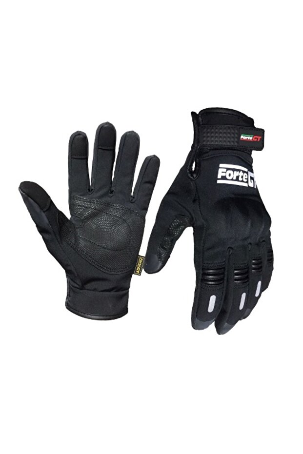 07 Softshell Siyah Kışlık Korumalı Eldiven