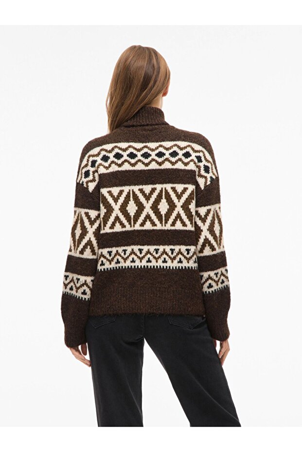 Strickpullover VILAENA Rollkragen - 4