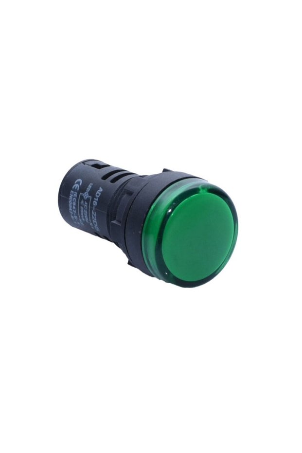 Voltage Indicator 220V, Matte Appearance, Green