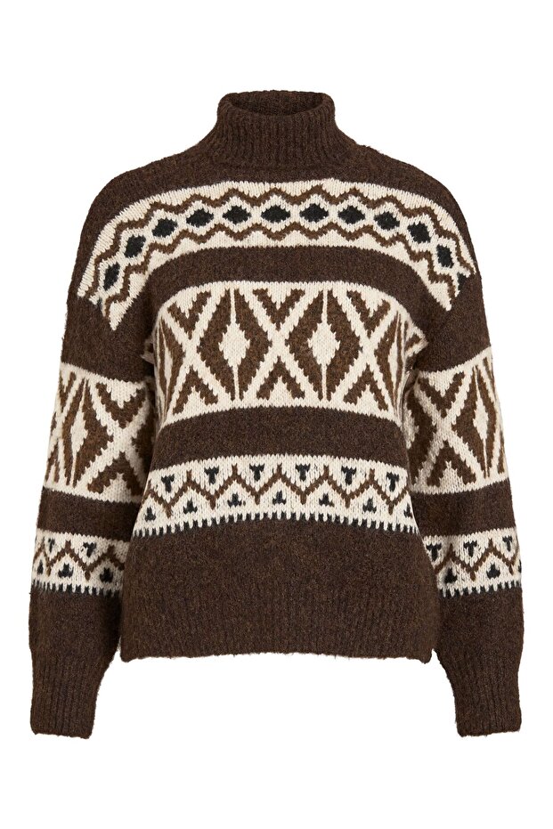 Strickpullover VILAENA Rollkragen - 2