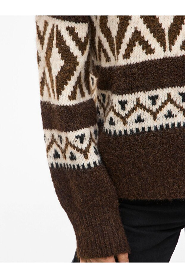 Strickpullover VILAENA Rollkragen - 6