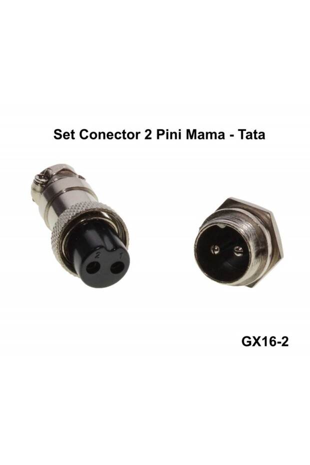 2 Pin Aviator Type Connector Set - 4