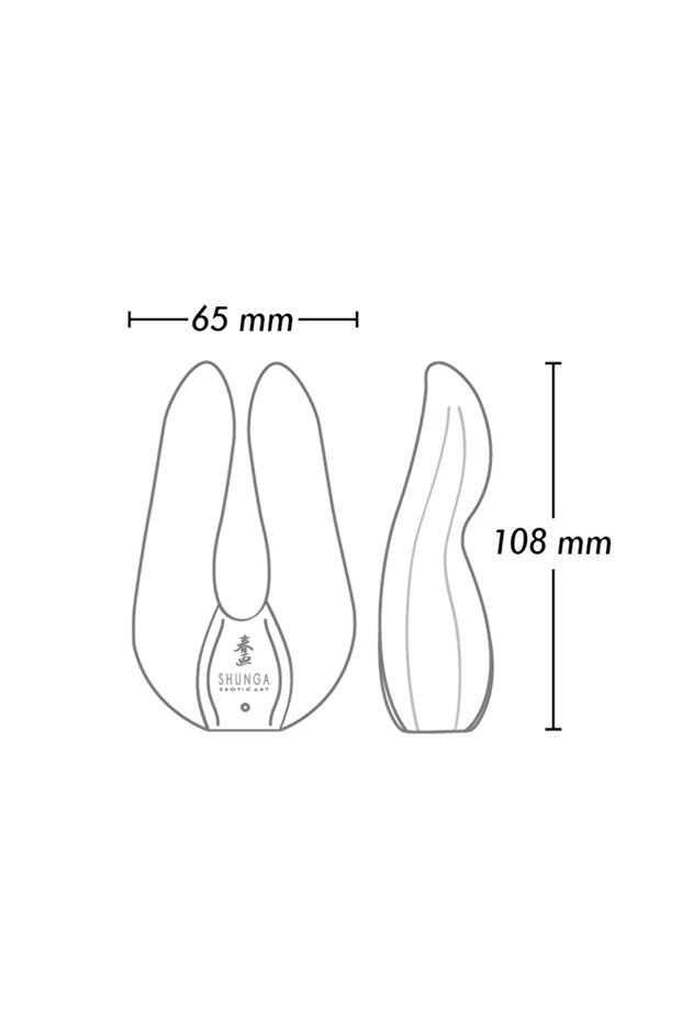 Massager - Shunga Aiko Raspberry - 9