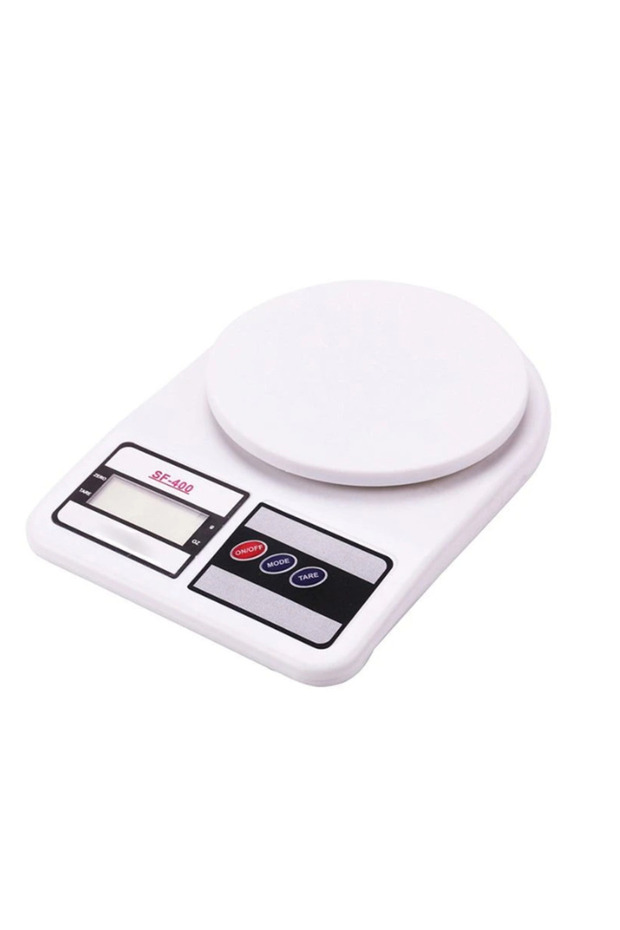 White Digital Kitchen Scale 5kg - 1