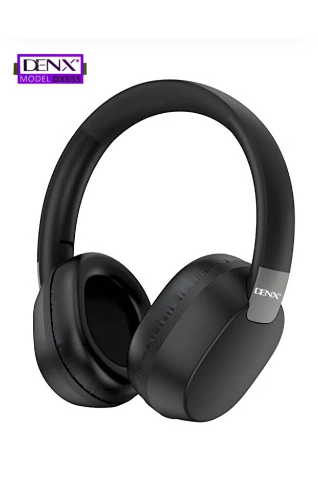سماعة رأس لاسلكية بلوتوث DX655 - X-Bass، تشغيل لمدة 15 ساعة، بطارية 300 مللي أمبير/ساعة
