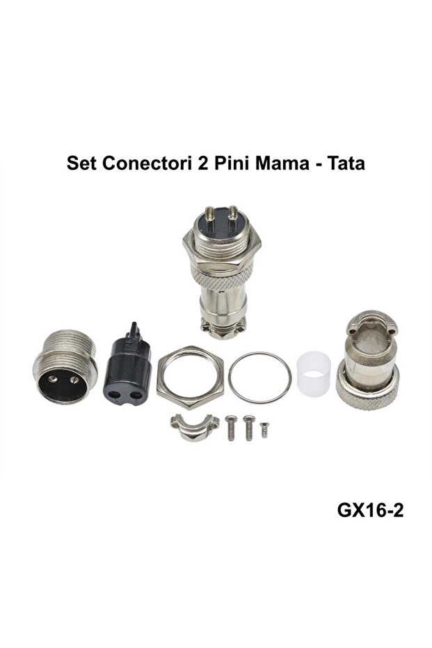 2 Pin Aviator Type Connector Set - 2