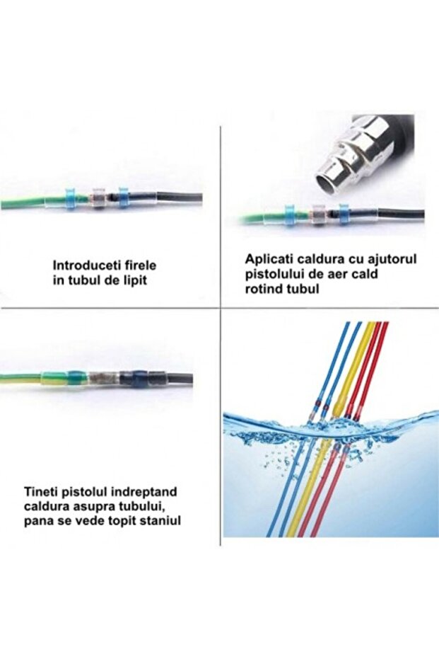 Tin Ring Connectors 50Pcs/Set - 3