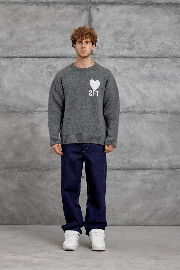 Erkek Antrasit 251 OVERSIZE TRİKO - 4