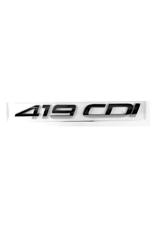 حروف كروم لصندوق السيارة طراز 419 CDI متوافقة مع سيارات سبرينتر بعد عام 2017