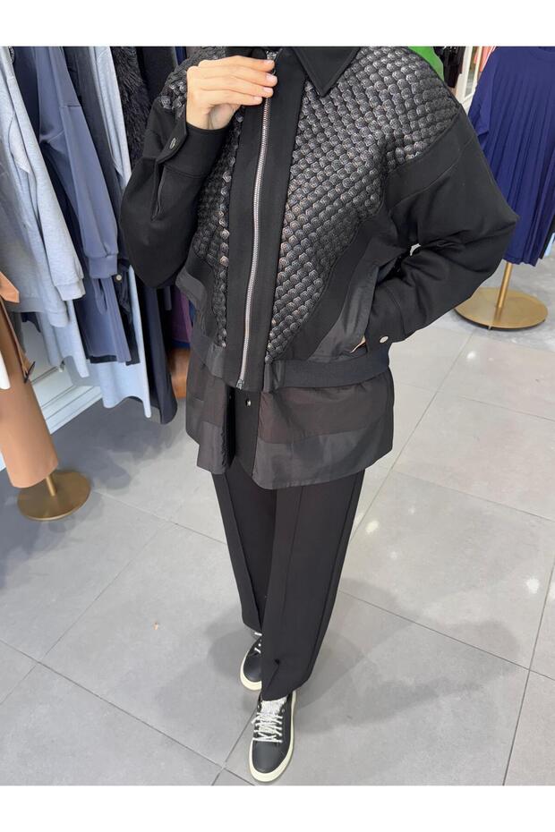 DERİ BOMBER CEKET - 3