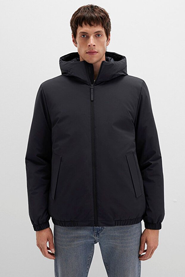 Erkek Kapüşonlu Ceket - 4