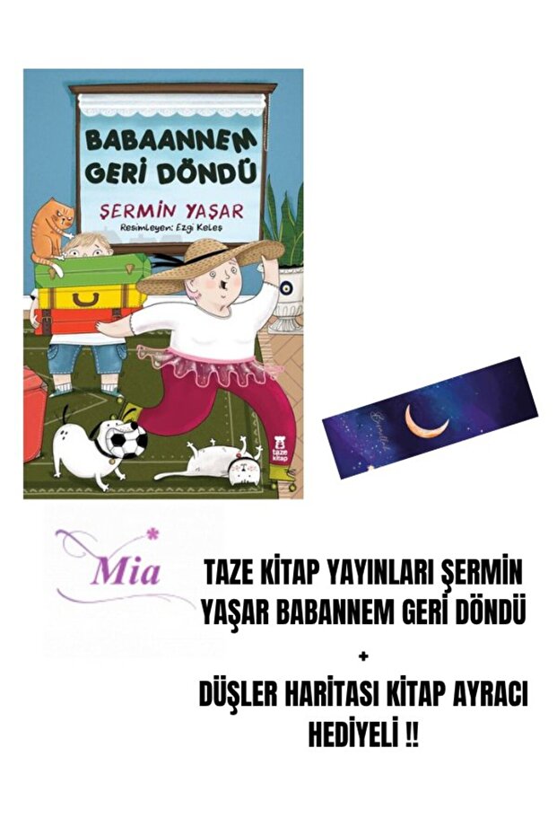 TAZE KİTAP ŞERMİN YAŞAR BABAANNEM GERİ DÖNDÜ