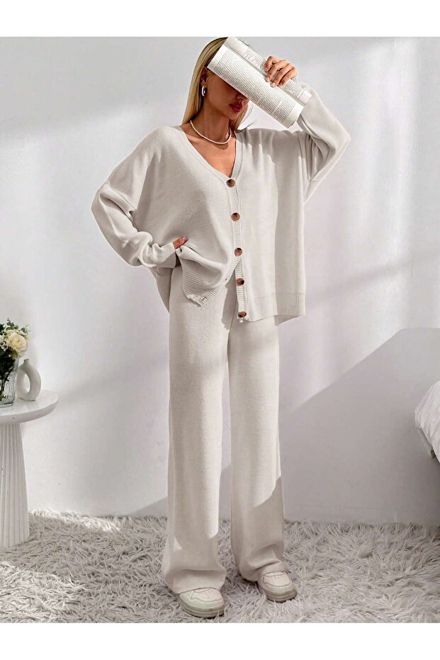Knitted 2-piece set [oversized]