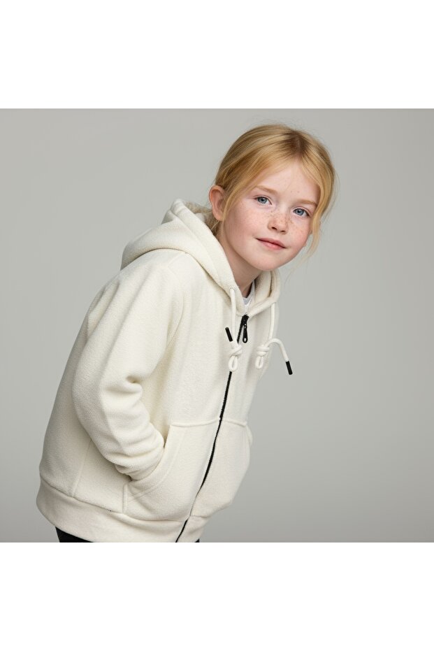 ✨ Atic Kids Polar Basic – Sıcacık Konforlu Fermuarlı Üst - 3