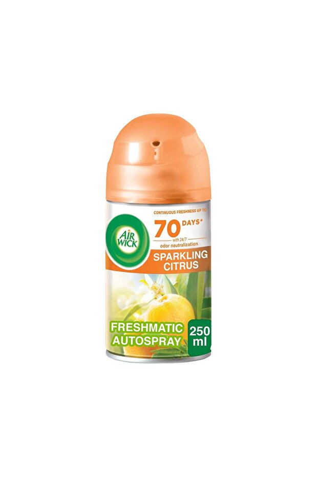 Air Wick Freshmatic Autospray Refill Sparkling Citrus Scent 250ml