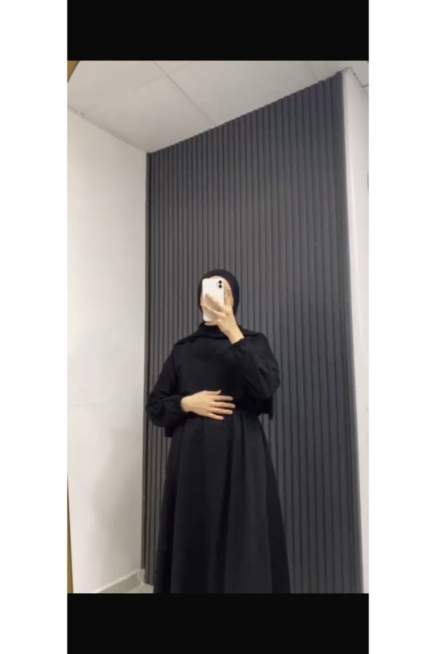 Modal Modest Skirt Blouse Two-Piece Set