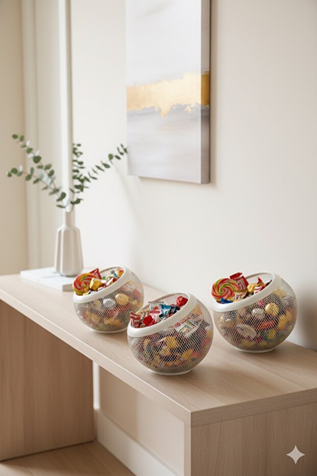 طقم سلة فواكة وكبسولات قهوة متعددالاستخدامات - 3