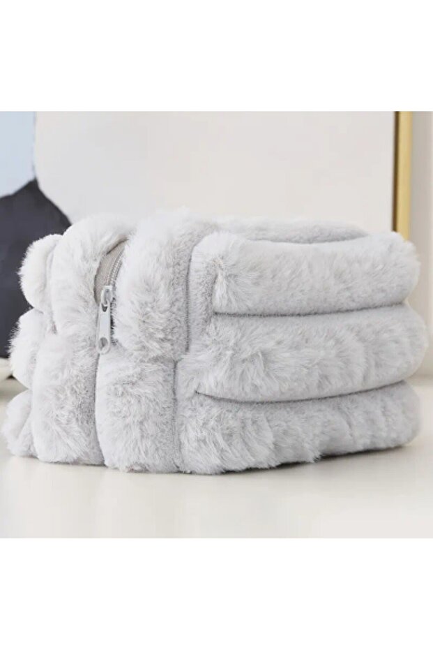 Soft Textured Stylish Cosmetic Bag