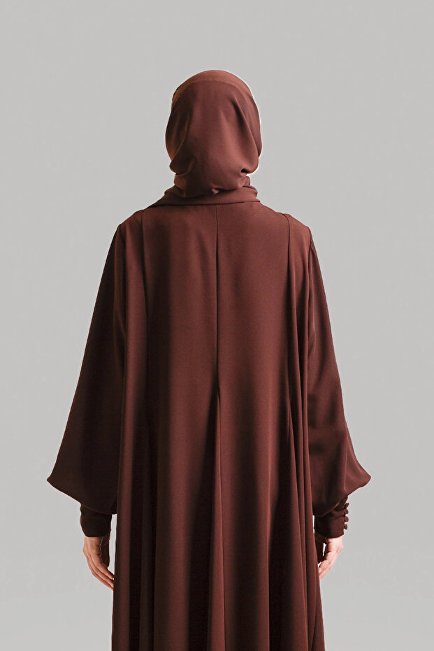 Prenses Model Kloş Ferace - 7