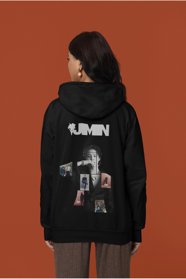 Jimin from Bts Bangtan Boys K-Pop Printed Cotton Soft Texture Hooded Youth Sweatshirt