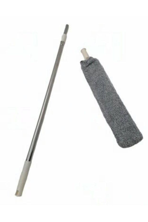 Flexible Dusting Tool with Extendable Handle for Hard-To-Reach Surfaces
