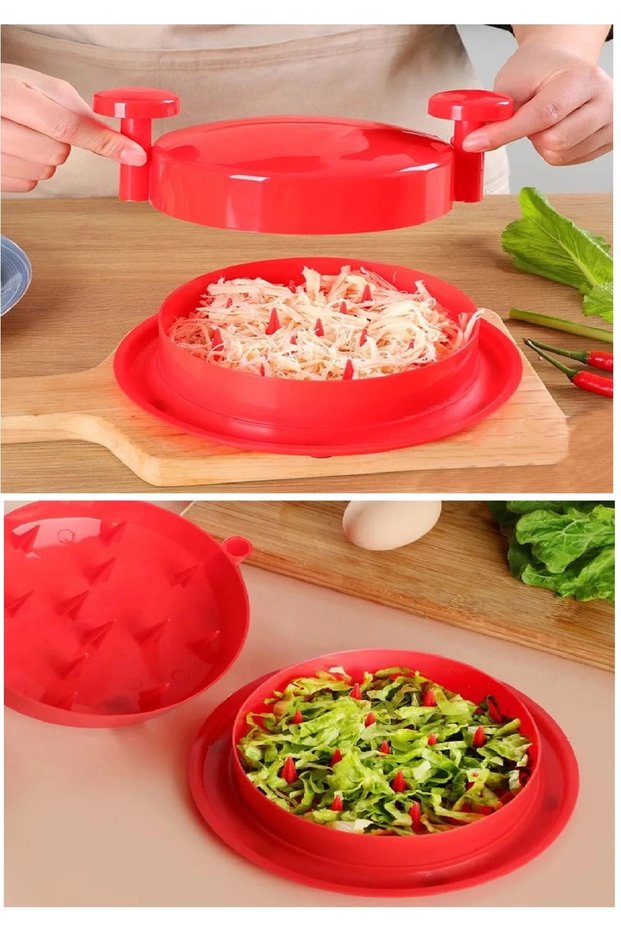 Chicken shredding apparatus - eggplant pepper shredder - chicken fluffing and shredding apparatus