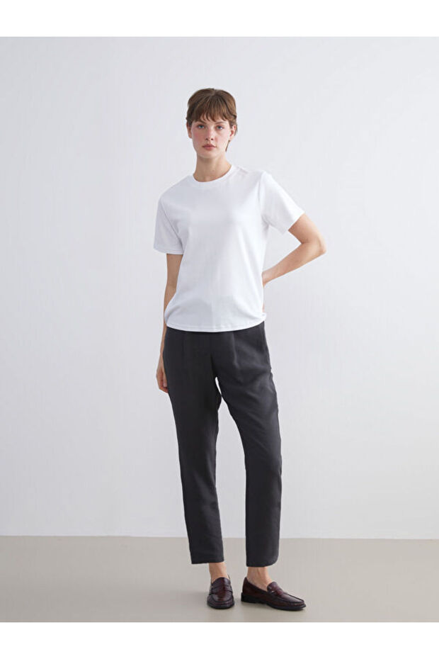 Rmz Gi̇yi̇m Farkiyla Women's Pants with Waist Drawstring