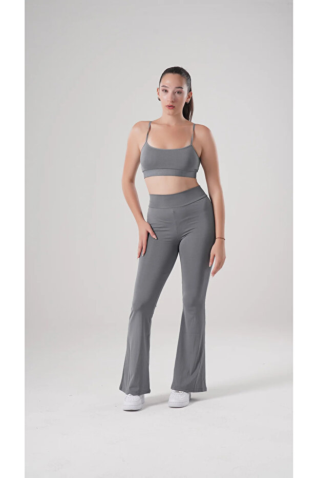 Velora Flow İspanyol Paça Tayt - 1