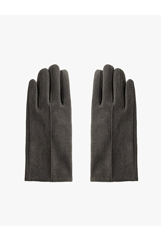 Gloves with Stitching Detail