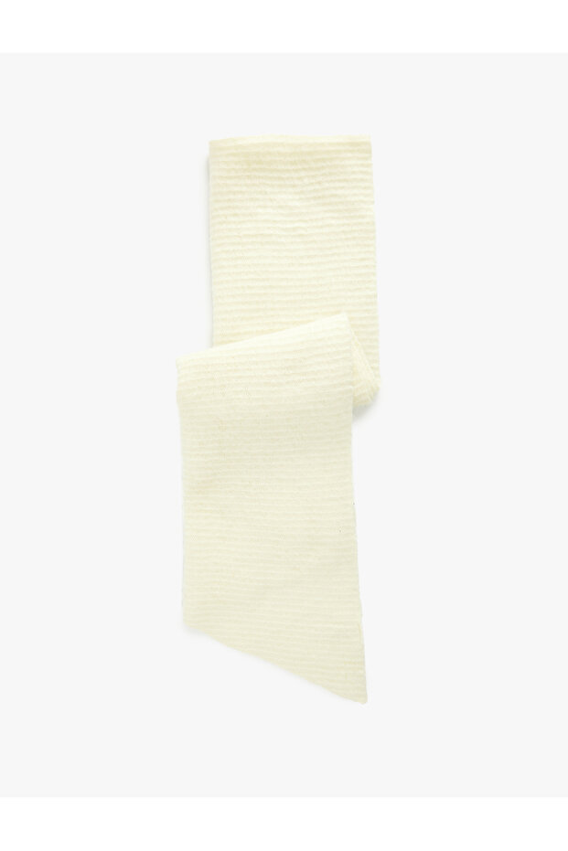 Soft Textured Basic Long Scarf