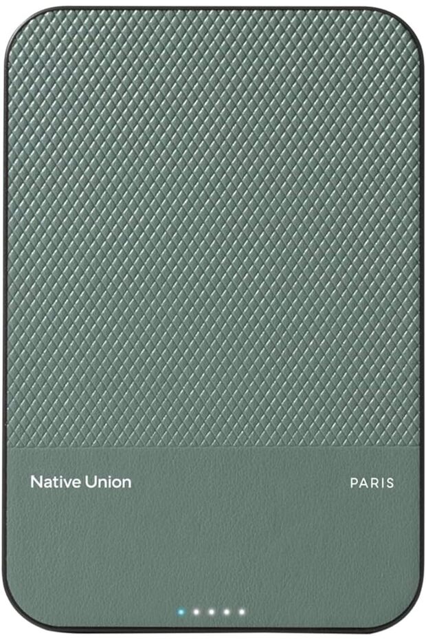 (Re)Classic 5000mAh Magnetic Qi2 Power Bank (Slate Green)