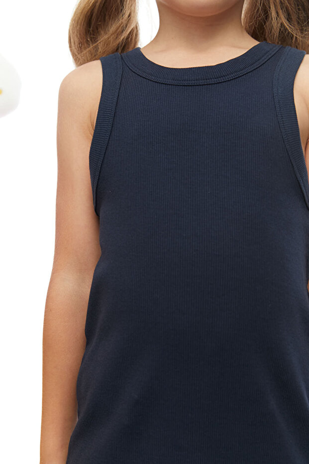 Kız Çocuk Basic Elbise - 8