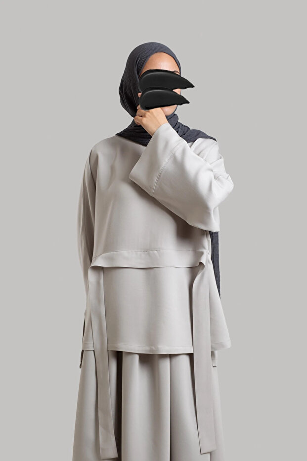 Tenselsoft Tunik - Taş - 5