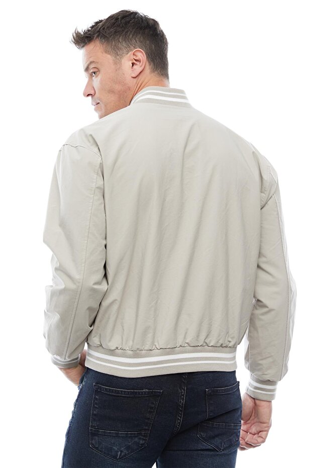 معطف بومبر رجالي مبطن - 8