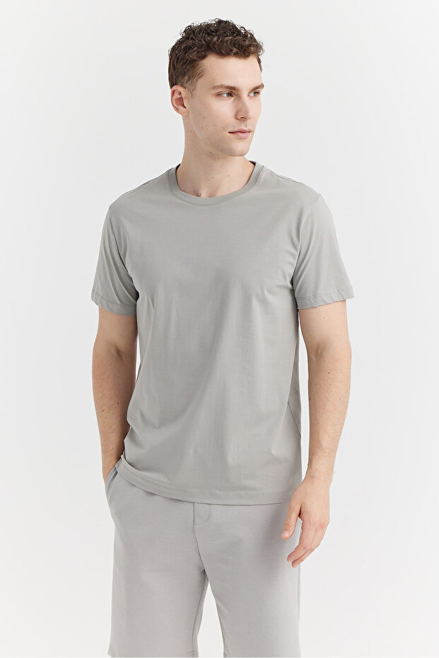 Erkek Basic T-shirt - 1