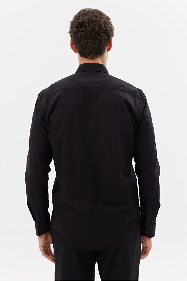 Erkek Cepli Regular Gömlek - 4