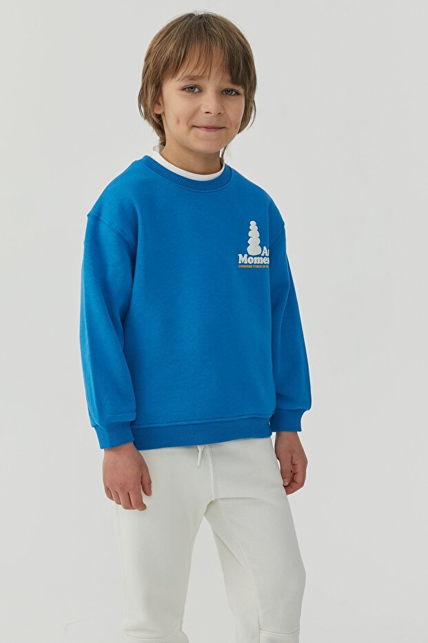 Erkek Çocuk Basıc Sweat Üst - 2