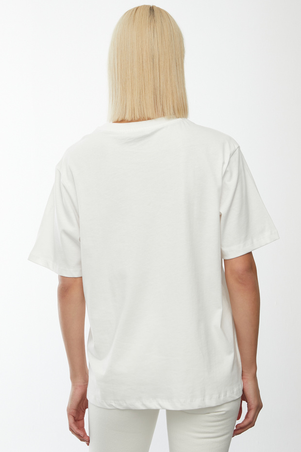 Baskılı Basic T-shirt - 6