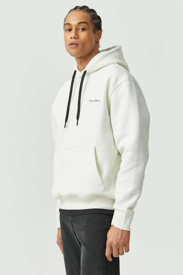 Kapüşonlu Sweat Üst - 7