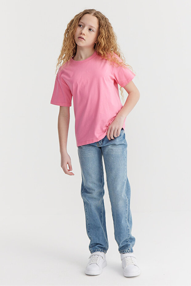 Kız Çocuk Basic T-shirt - 5