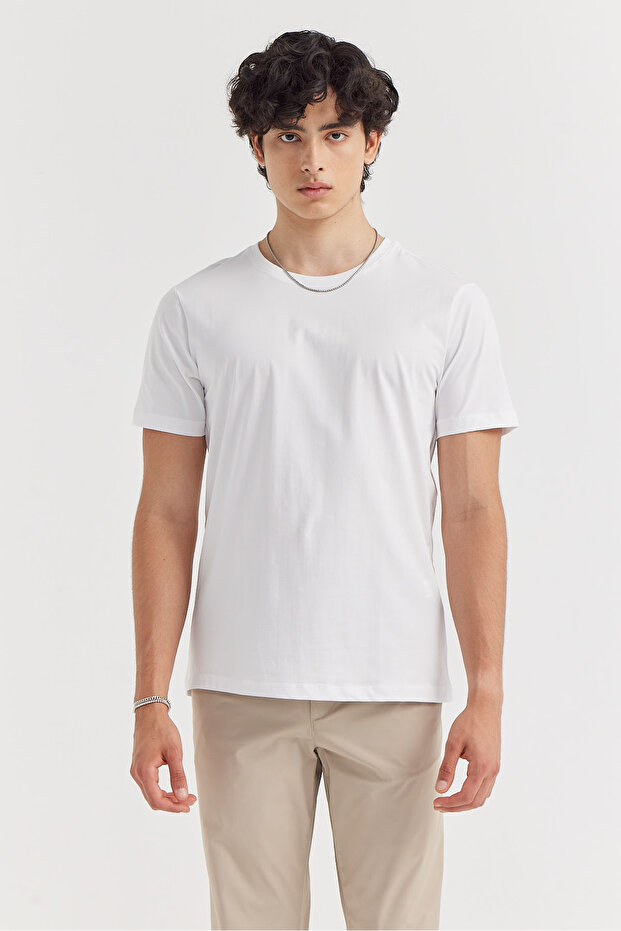 Erkek Basic T-shirt - 1