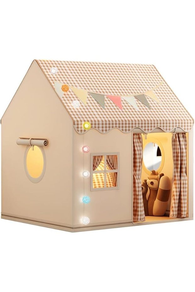 Large Kids Tent House Indoor Outdoor,Toddler Play Tent With Birthday Party Decoration,Play house for