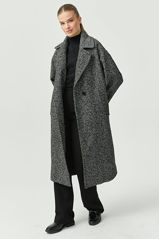 Kadın Regular Buklet Kaban - 2