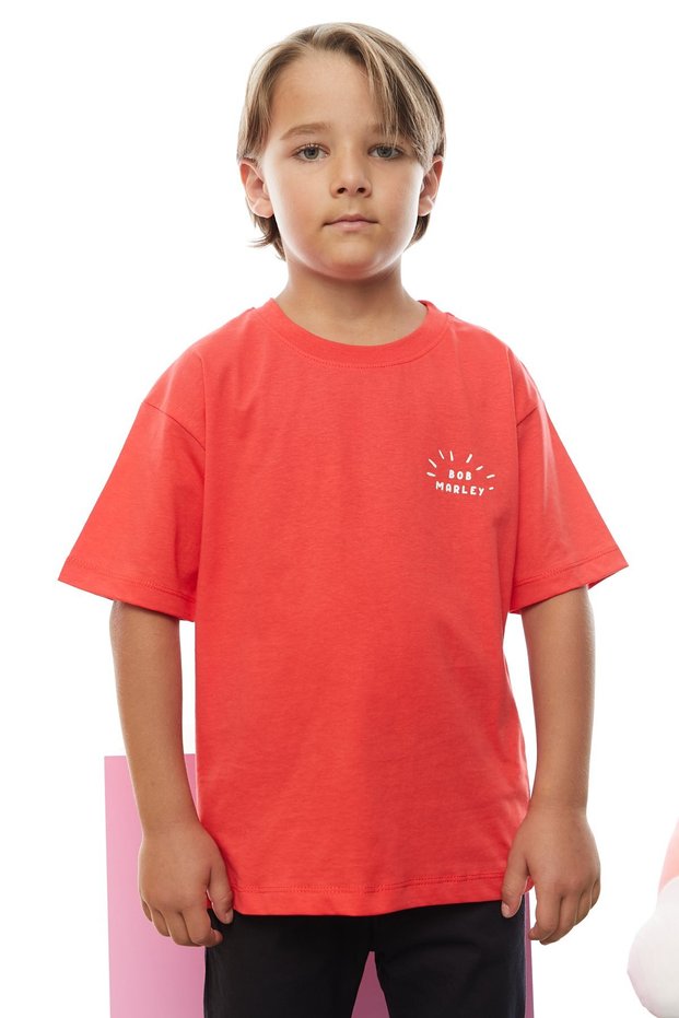 Boy's T-Shirt with Back Detail