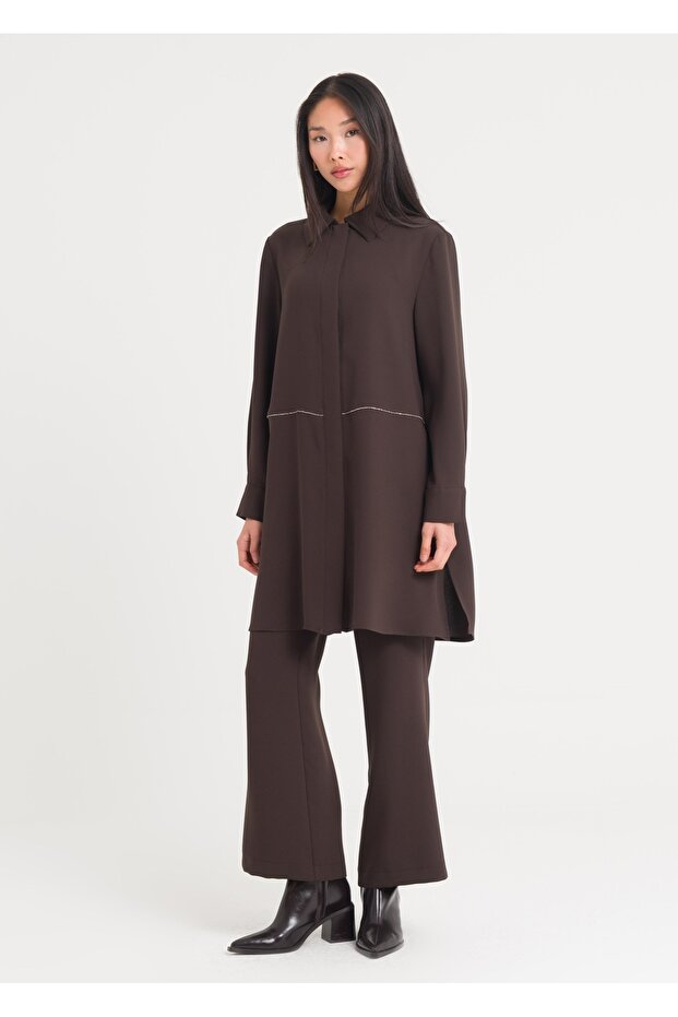 Taş Detaylı Tunik - 3