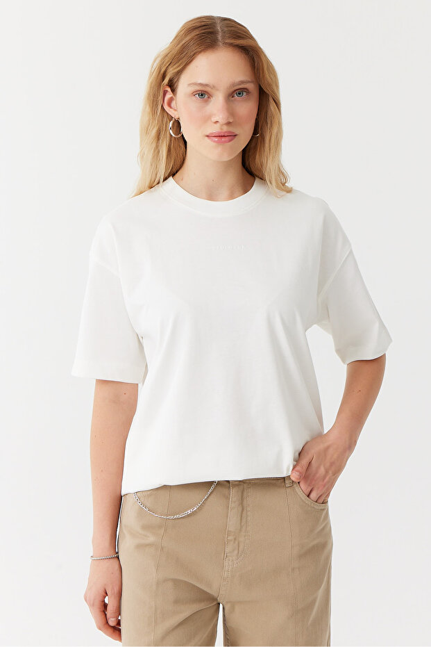 Kadın Basic T-shirt - 5