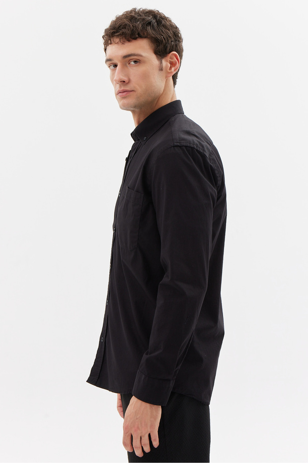 Erkek Cepli Regular Gömlek - 3