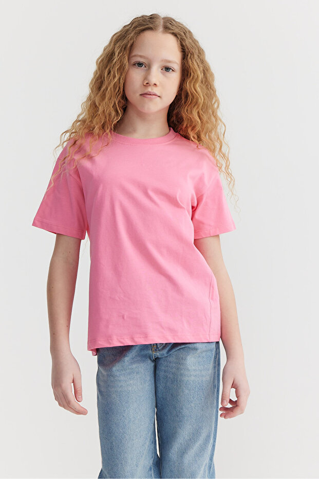 Kız Çocuk Basic T-shirt - 2