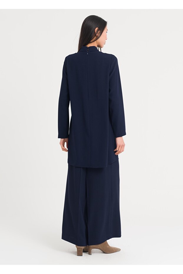 Önü Volanlı Rahat Tunik - 5