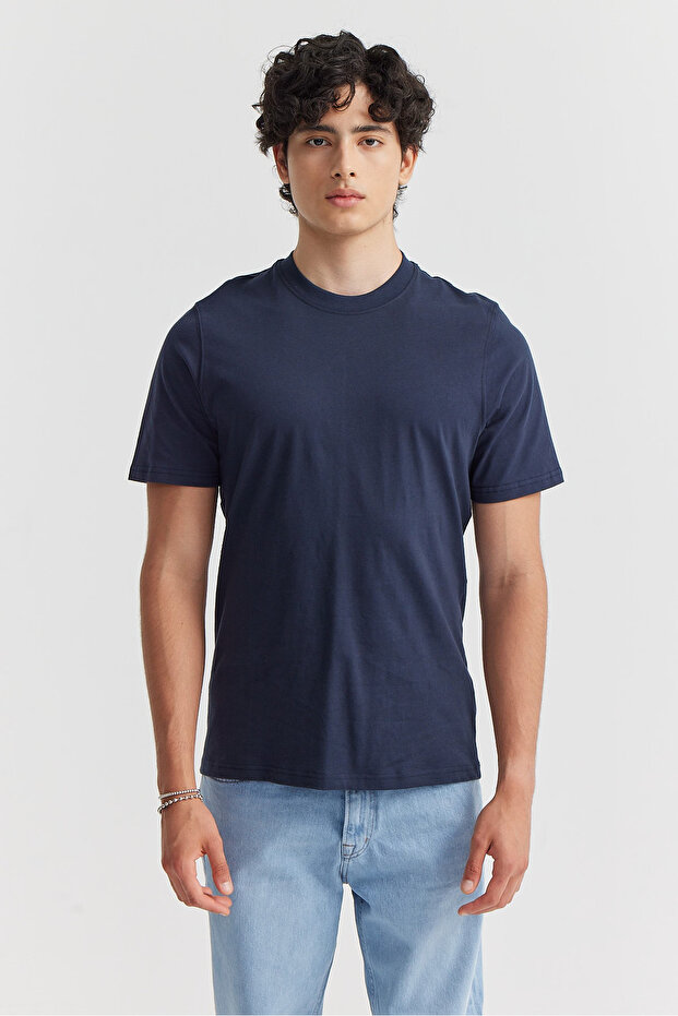 Erkek Basic T-shirt - 1